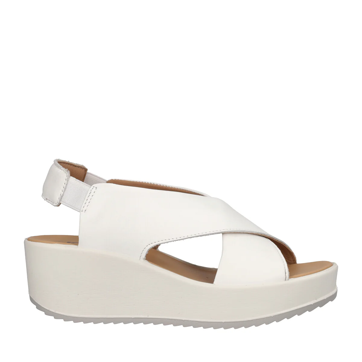 Candy Zeppe Donna Bianche alte 6 cm