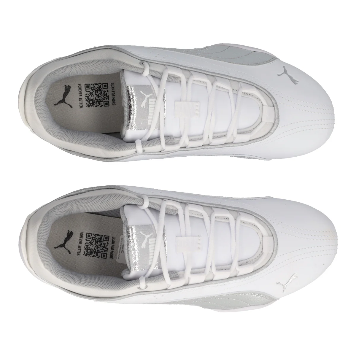 CATCH SOLEIL METALLIC Sneakers Donna Bianche e Argento - Image 5