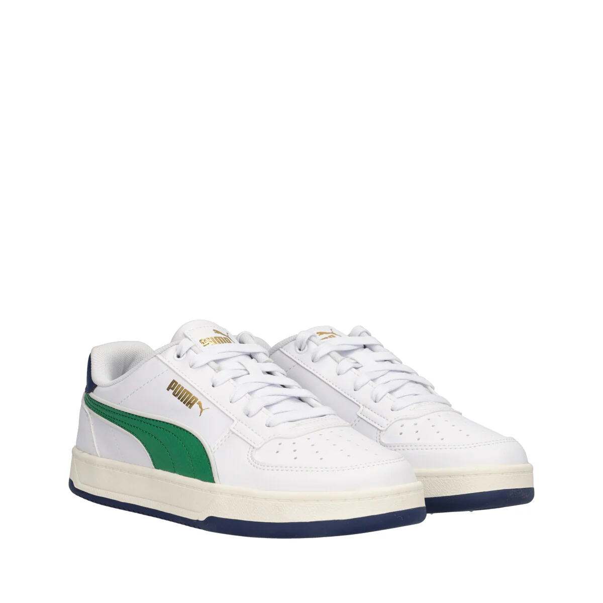CAVEN 2.0 RETRO JR Sneakers Junior Bianche e Verdi - Image 3