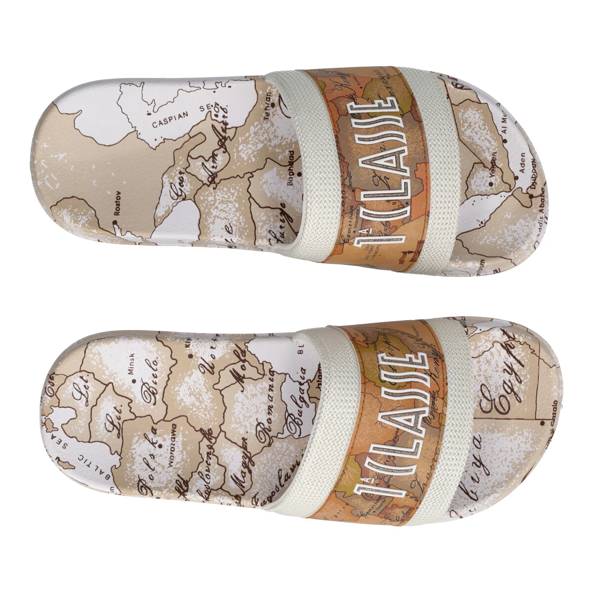 Ciabatta Donna Prima Classe Bianca e Beige - Image 5