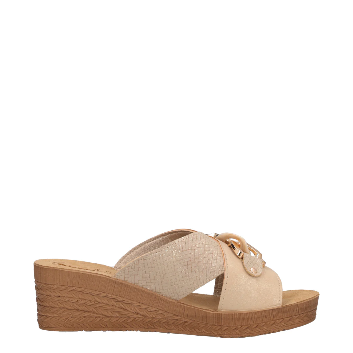 Ciabatte Comfort Donna Beige - Image 2
