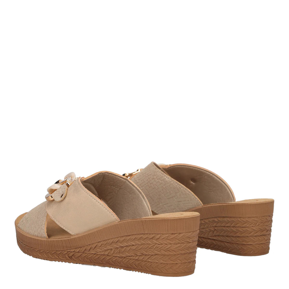 Ciabatte Comfort Donna Beige - Image 4
