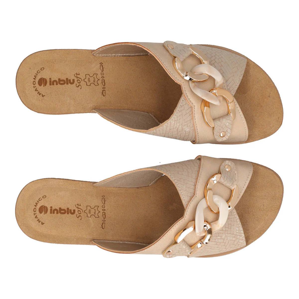 Ciabatte Comfort Donna Beige - Image 5
