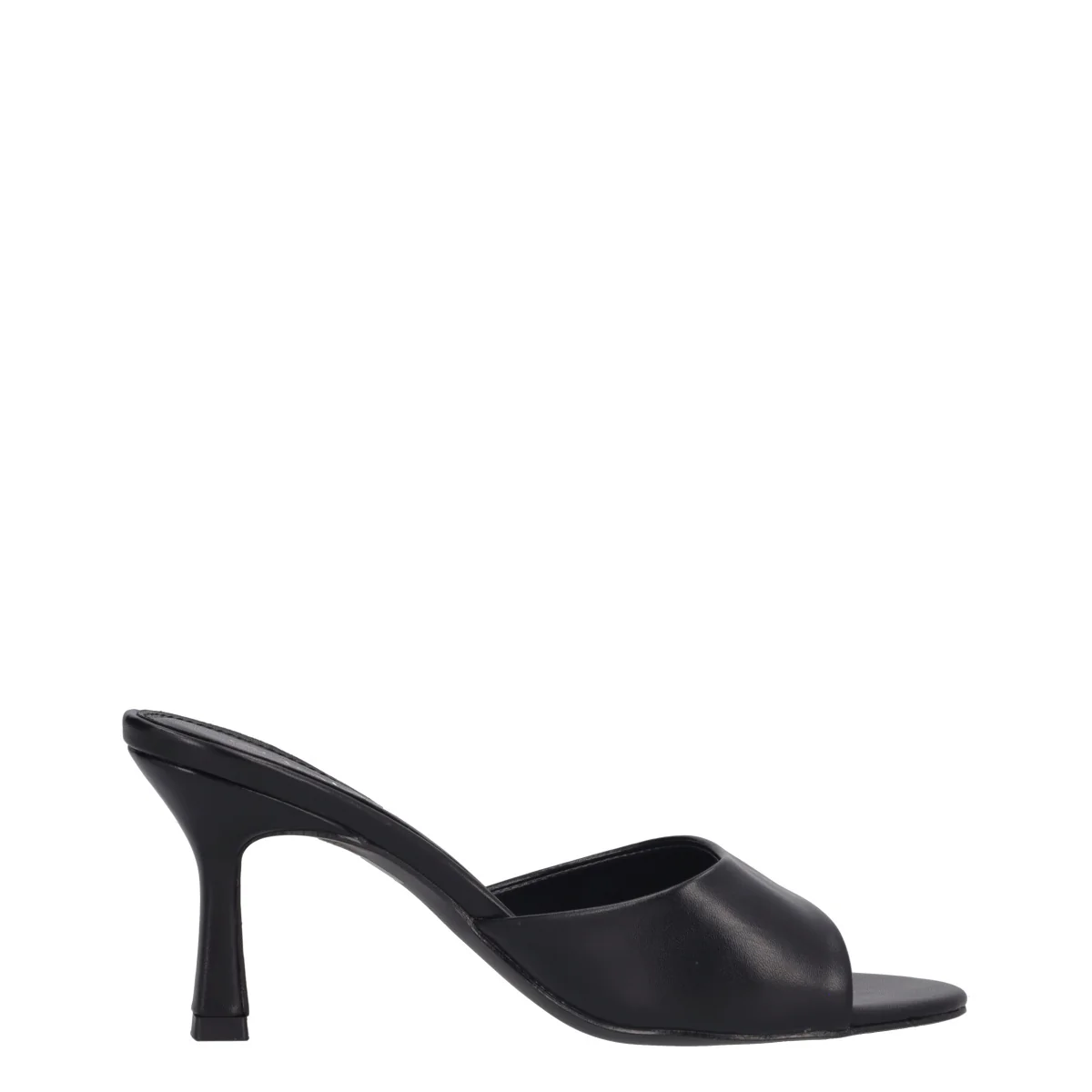 Ciabatte con Tacco Donna Nere - Image 2