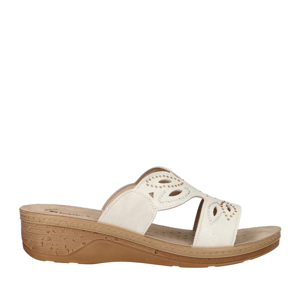 Ciabatte Donna Bianche e Beige