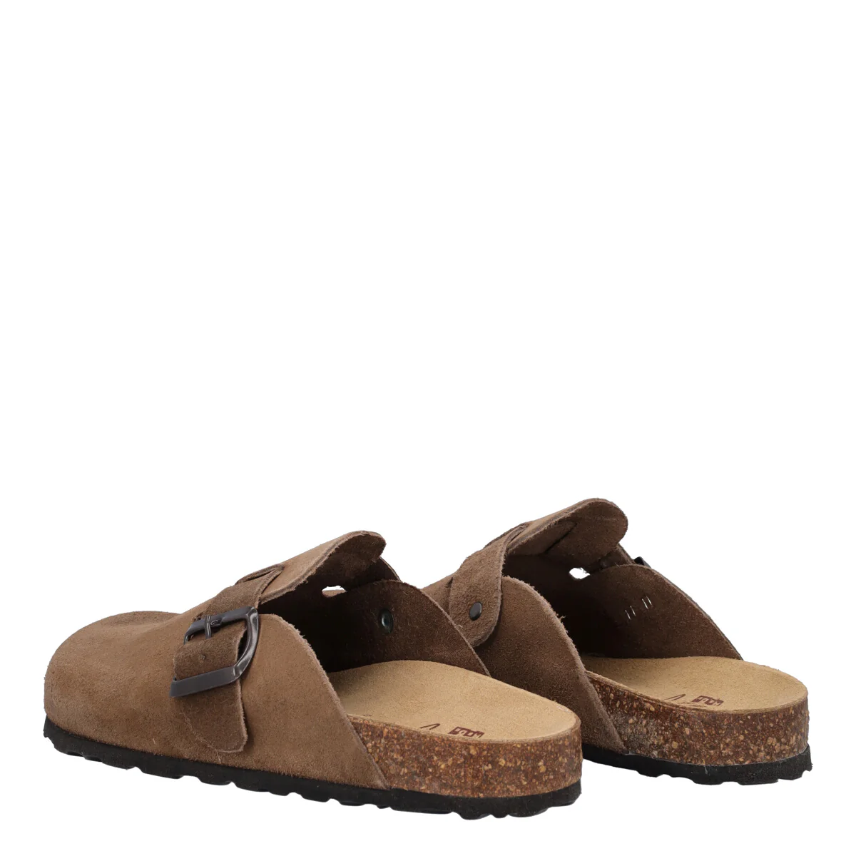 Ciabatte Donna Kaki in Pelle - Image 4