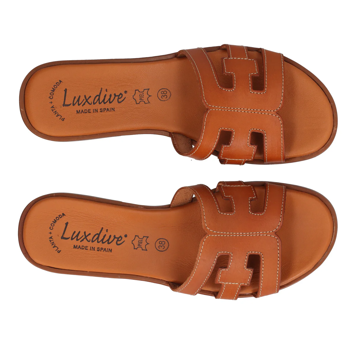 Ciabatte Donna Color Cuoio - Image 5