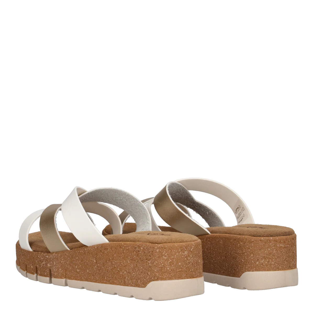 Ciabatte Donna Oro e Bianche - Image 4