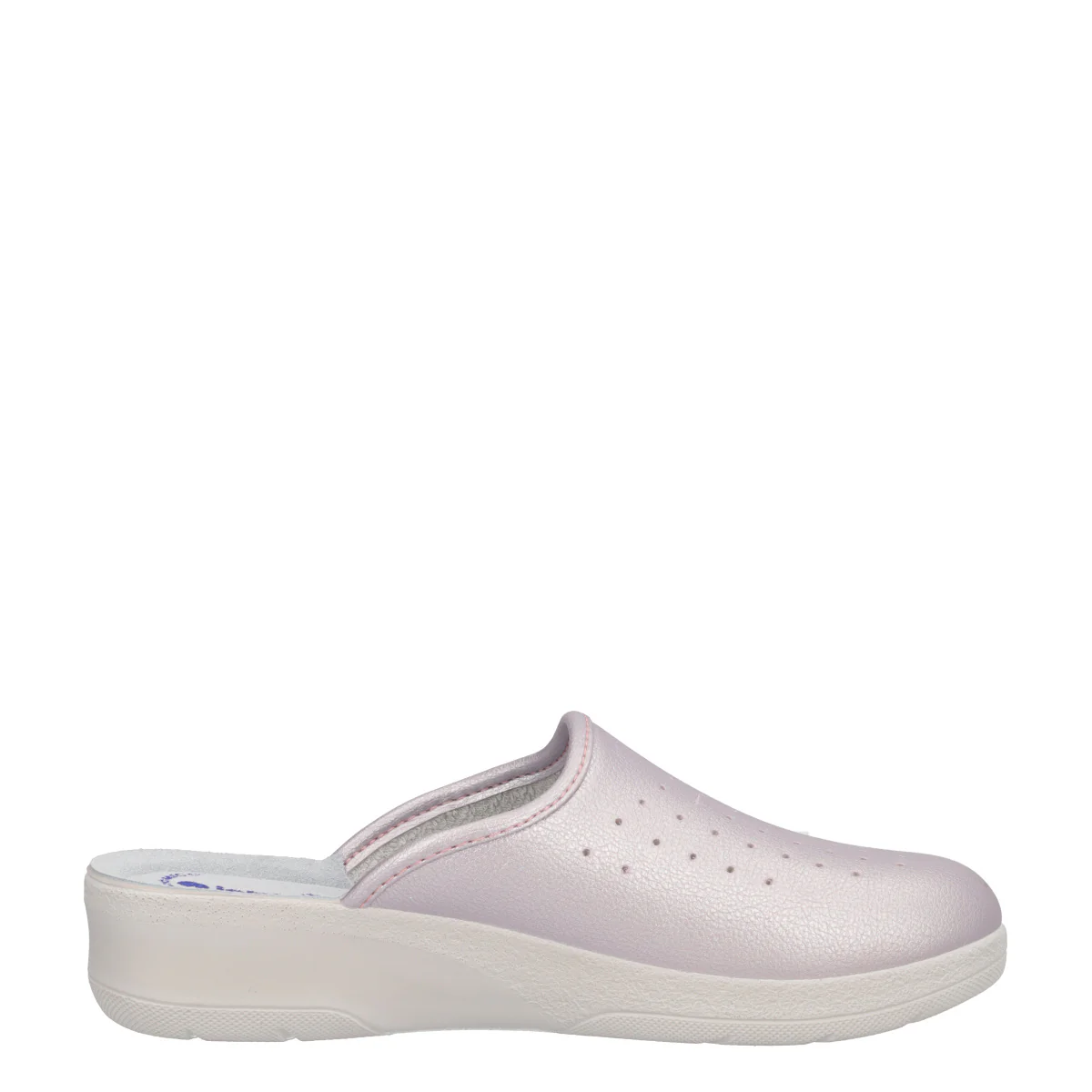 Ciabatte Donna Rosa Metallizzato - Image 2