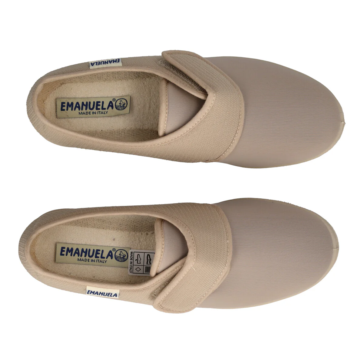 Ciabatte Slip-on Donna Beige - Image 5