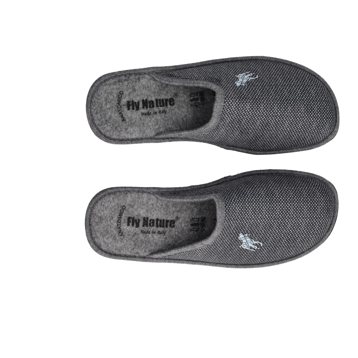 Ciabatte Uomo Grigie - Image 5