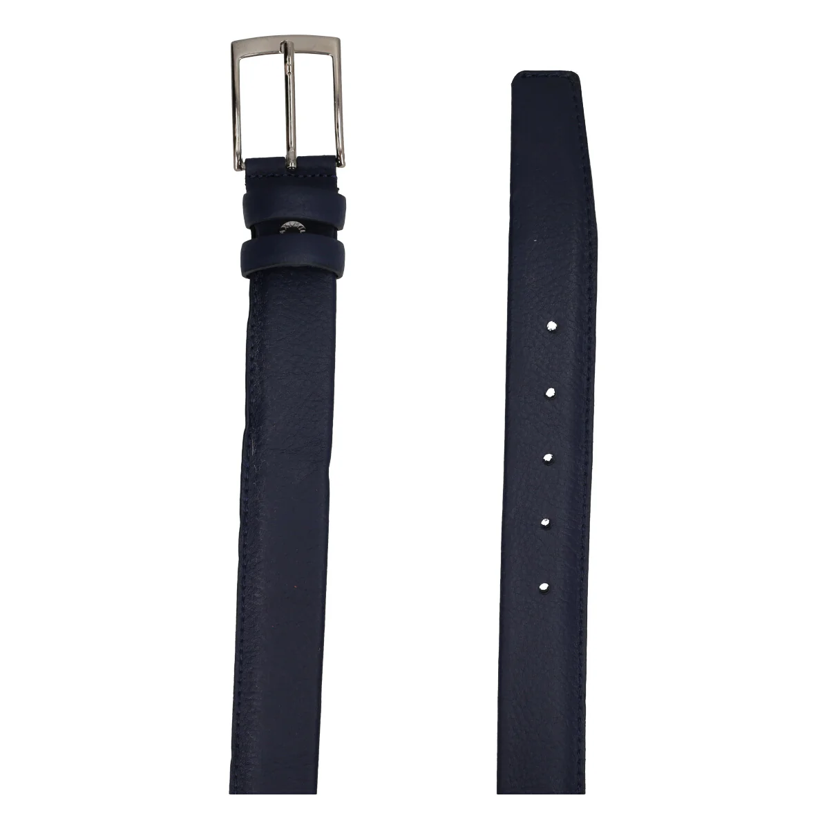 Cintura Uomo Blu Vitello - Image 2