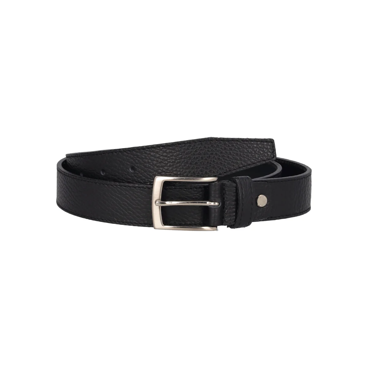 Cintura Uomo Vitello Nera