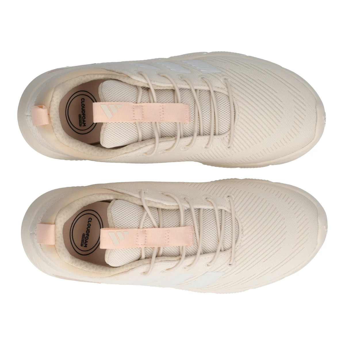 CLOUDFOAM EL LACES Sneakers Donna Beige - Image 5
