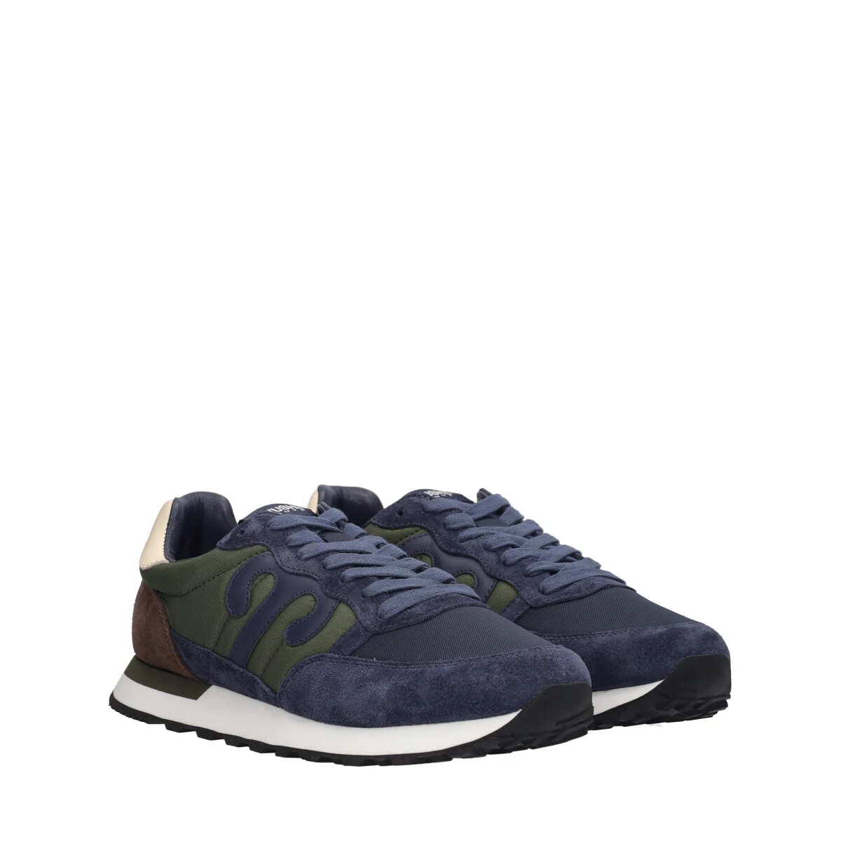 CLUB Sneakers Uomo Blu in Pelle - Image 3