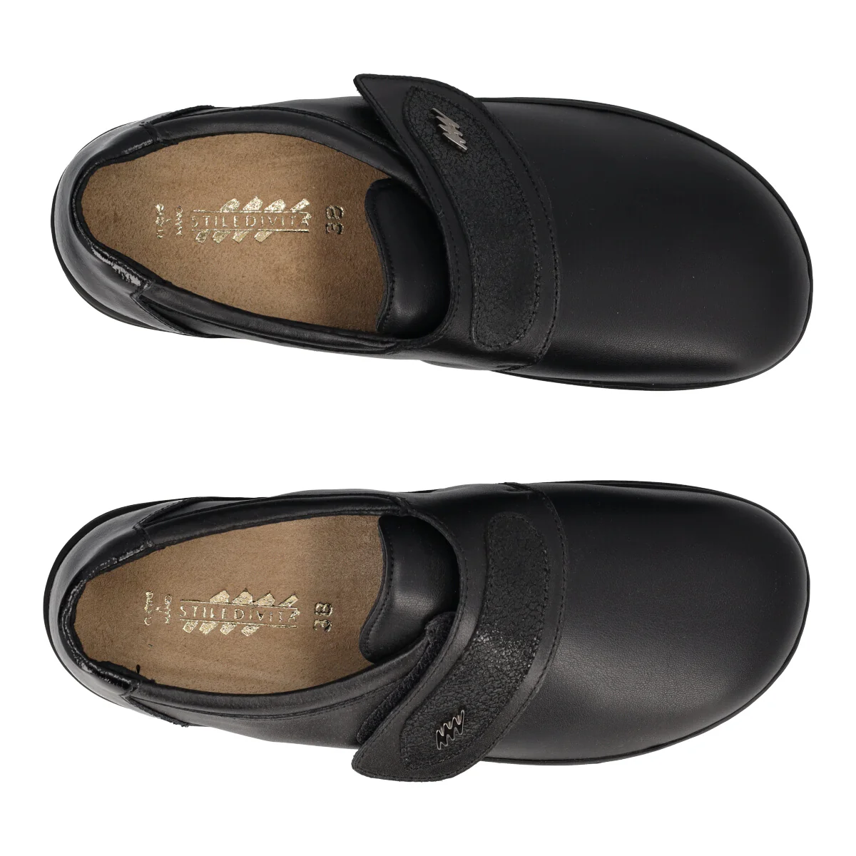 Comfort Donna Nere in Pelle - Image 5