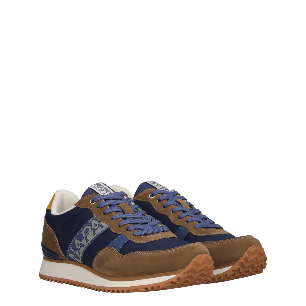 COSMOS 01 Sneakers Blu e Marroni - Image 3