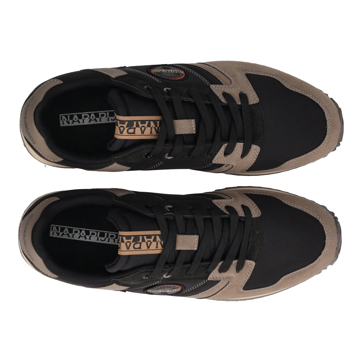 COSMOS 02 Sneakers Uomo Nere e Taupe - Image 5