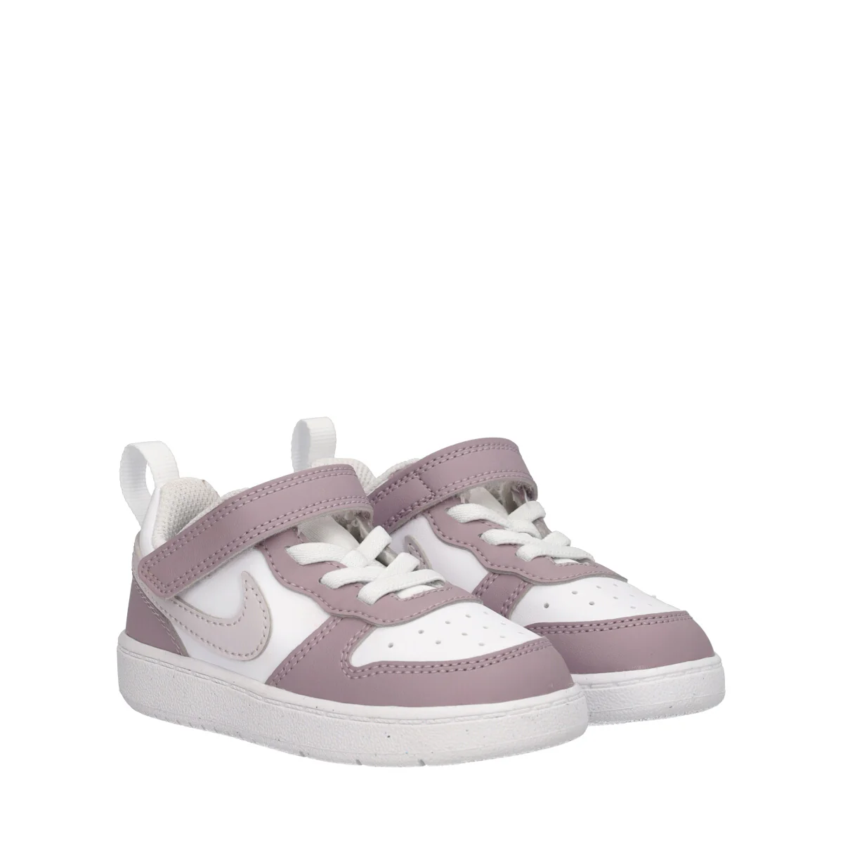COURT BOROUGH LOW RECRAFT Sneakers bambina Bianche e Malva - Image 3
