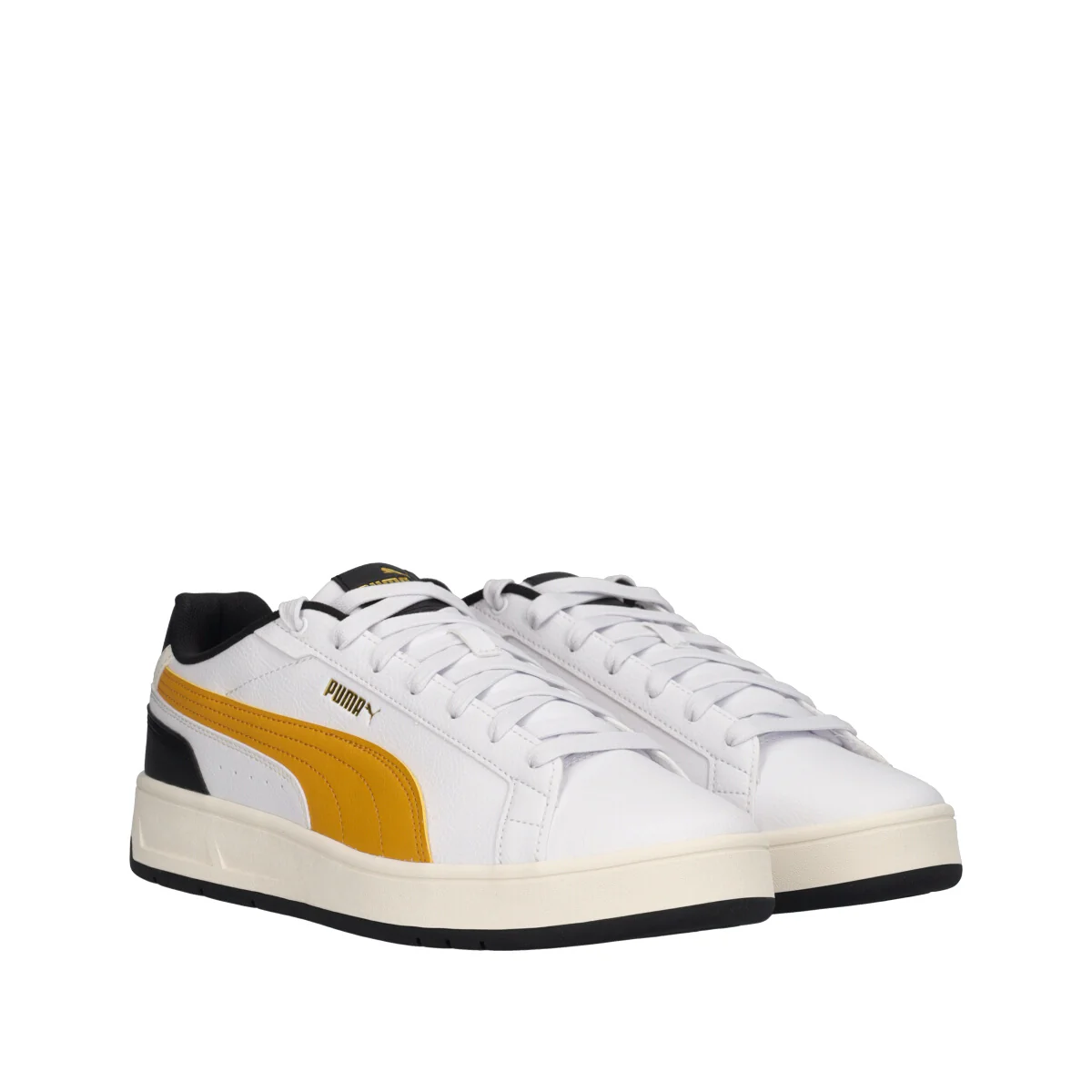 COURT CLASSICO Sneakers Uomo Bianche, Nere e Gialle - Image 3