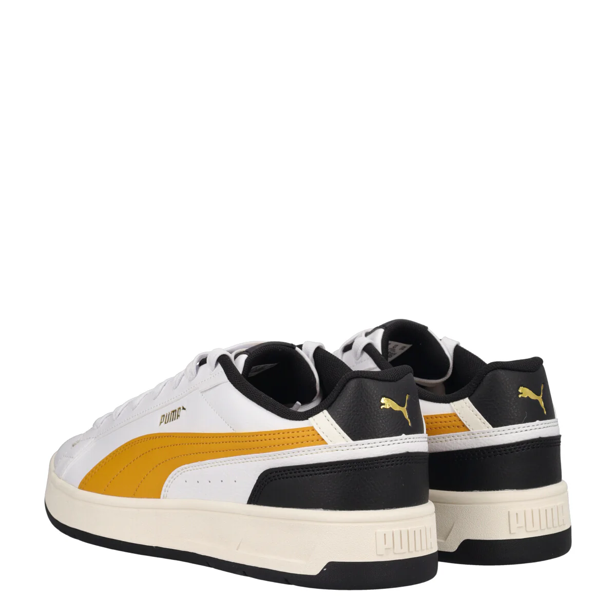 COURT CLASSICO Sneakers Uomo Bianche, Nere e Gialle - Image 4