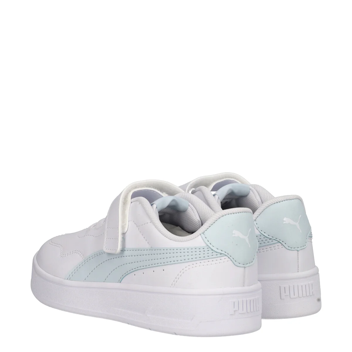 COURT LALLY AC PS Sneakers Bambini Bianche e Verde Acqua - Image 4