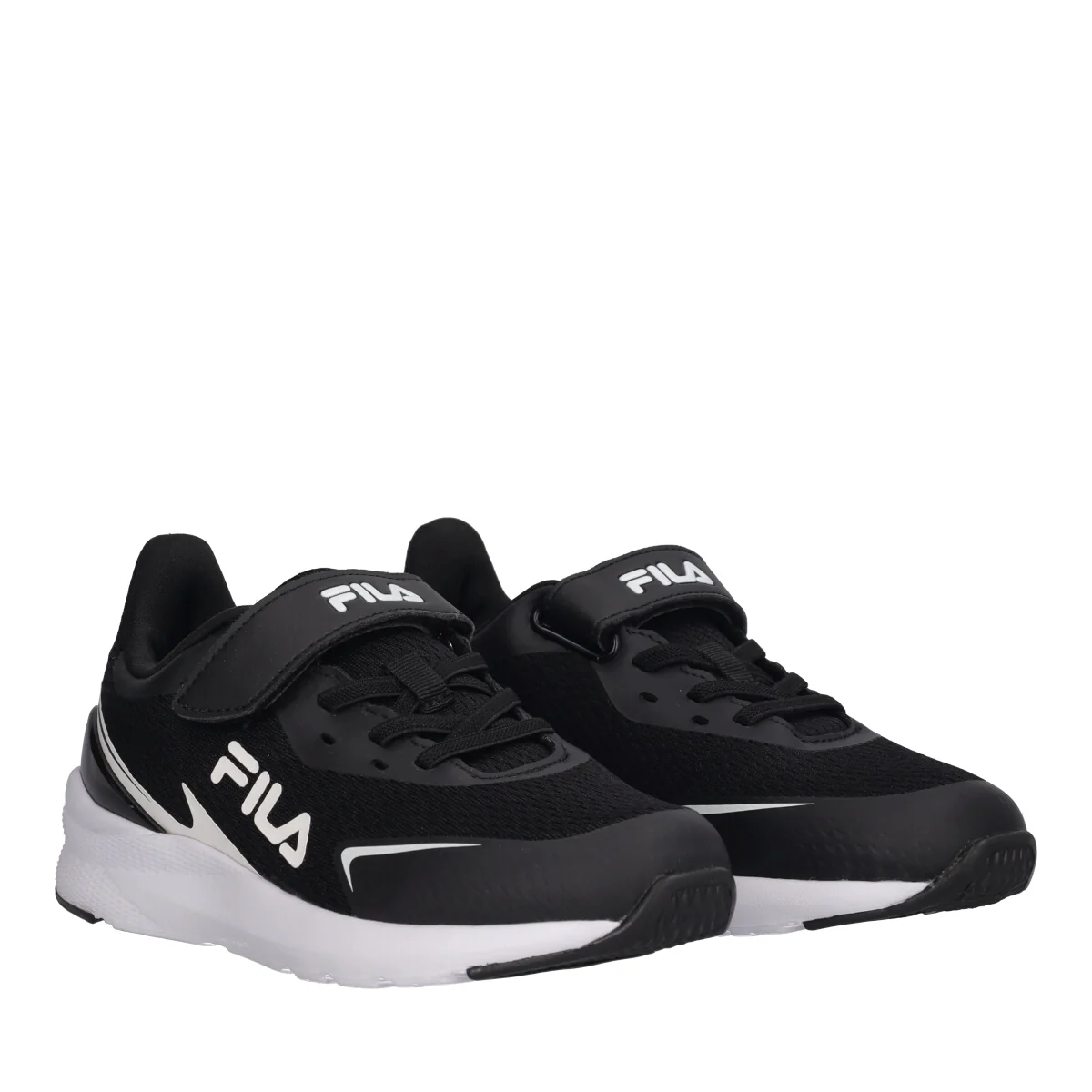 CRUSHER V KIDS Sneakers Bambini Nere e Bianche - Image 3