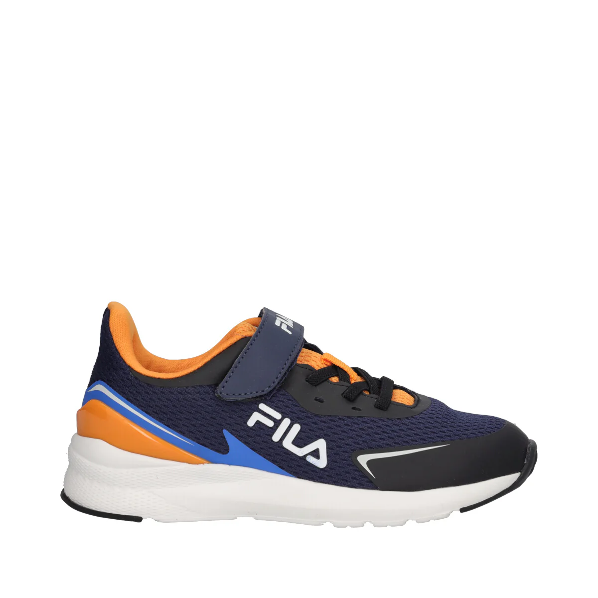 CRUSHER V Sneakers Bambino Blu, Nere e Arancione