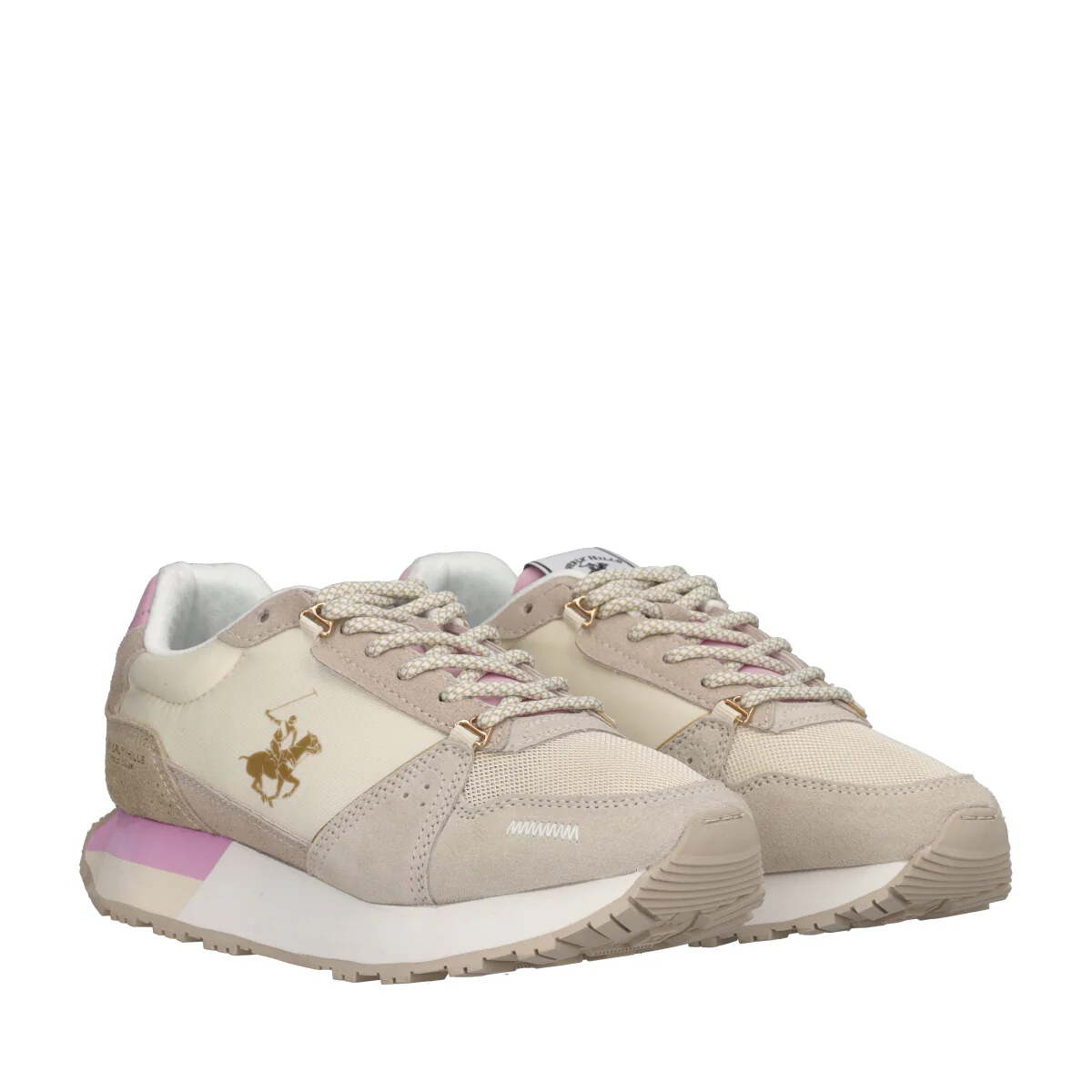 CRUZ MIX Sneakers Donna Beige e Rosa - Image 3