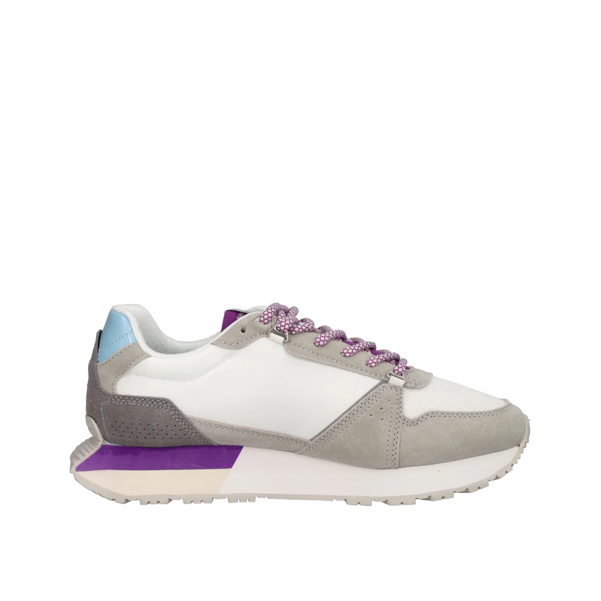CRUZ MIX Sneakers Donna Bianche, Grigie e Viola - Image 2