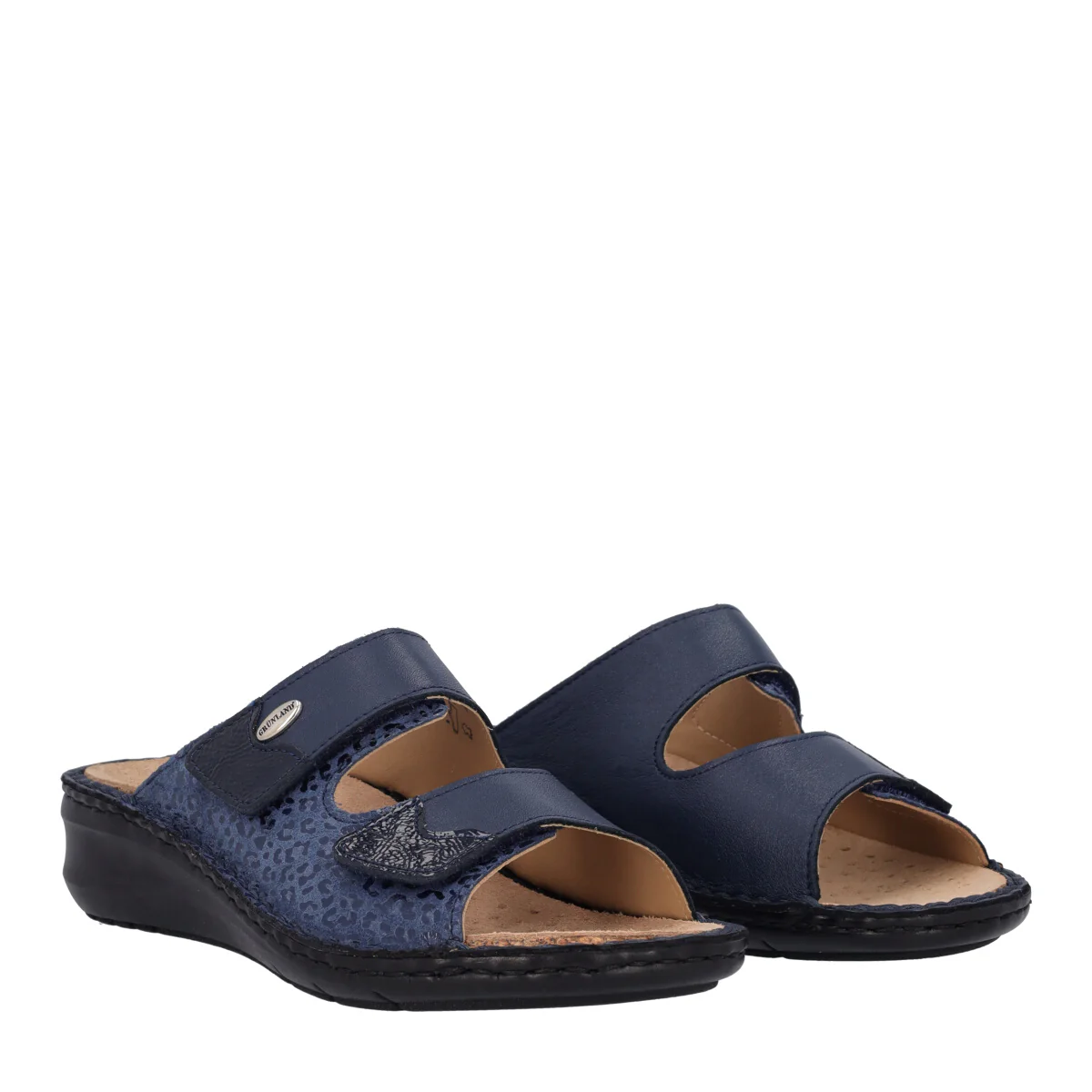 DAMI Ciabatte Comfort Donna Blu - Image 3