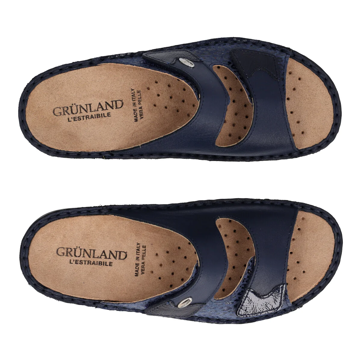 DAMI Ciabatte Comfort Donna Blu - Image 5