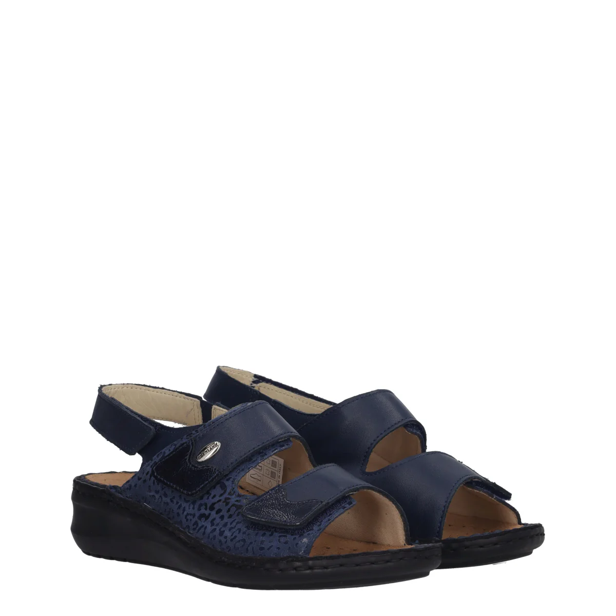 DAMI Sandalo Comfort Donna Blu - Image 3