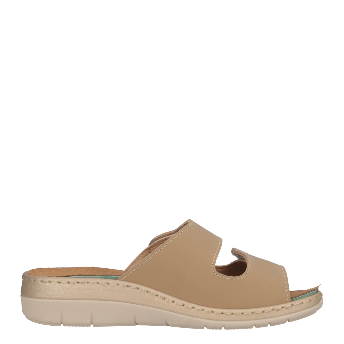 DASA Ciabatte Comfort Donna Taupe - Image 2