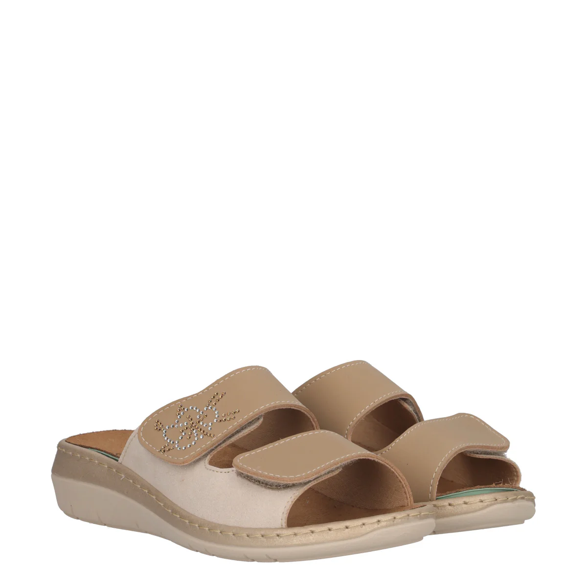 DASA Ciabatte Comfort Donna Taupe - Image 3
