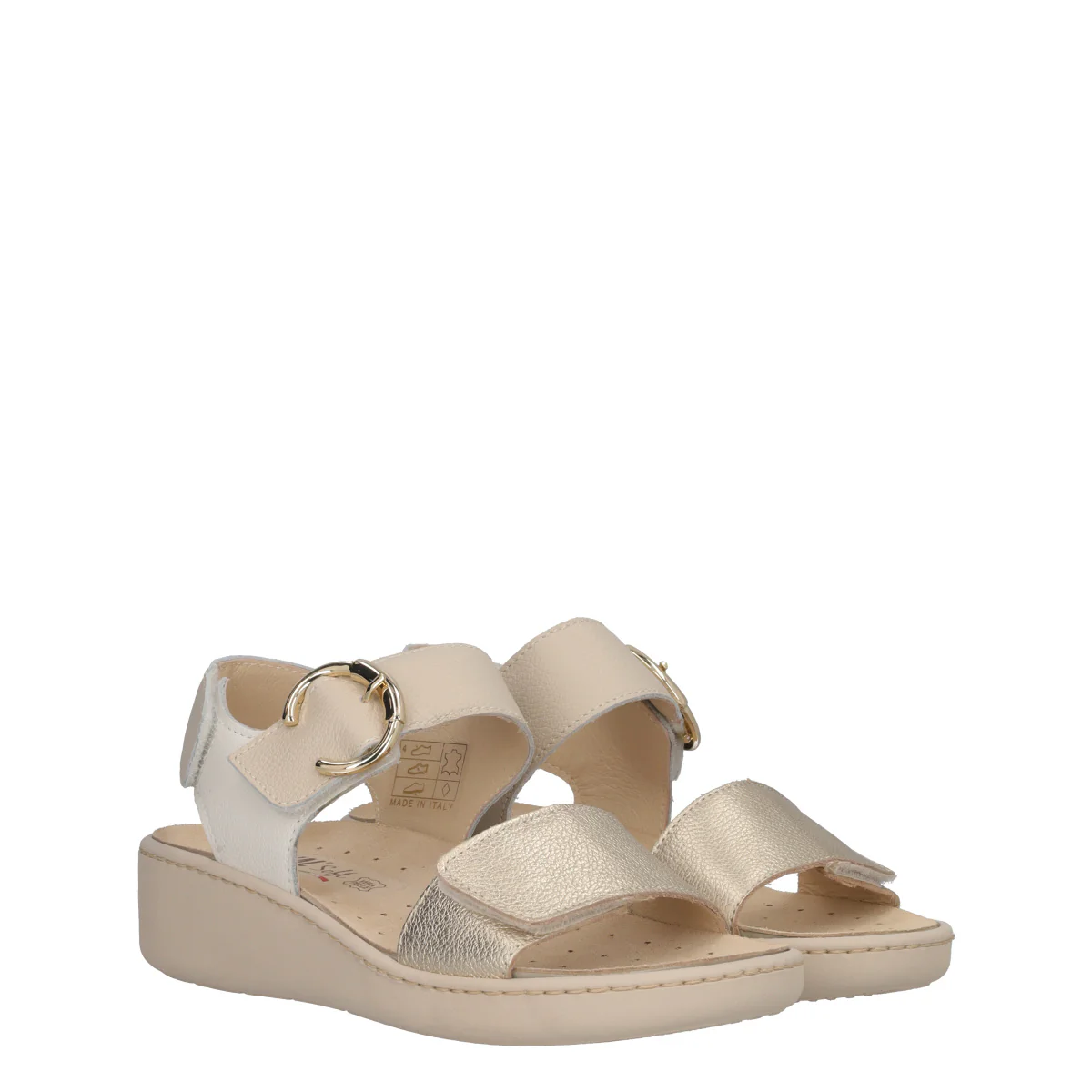 DAYANA Sandali comfort Donna Oro e Beige - Image 3