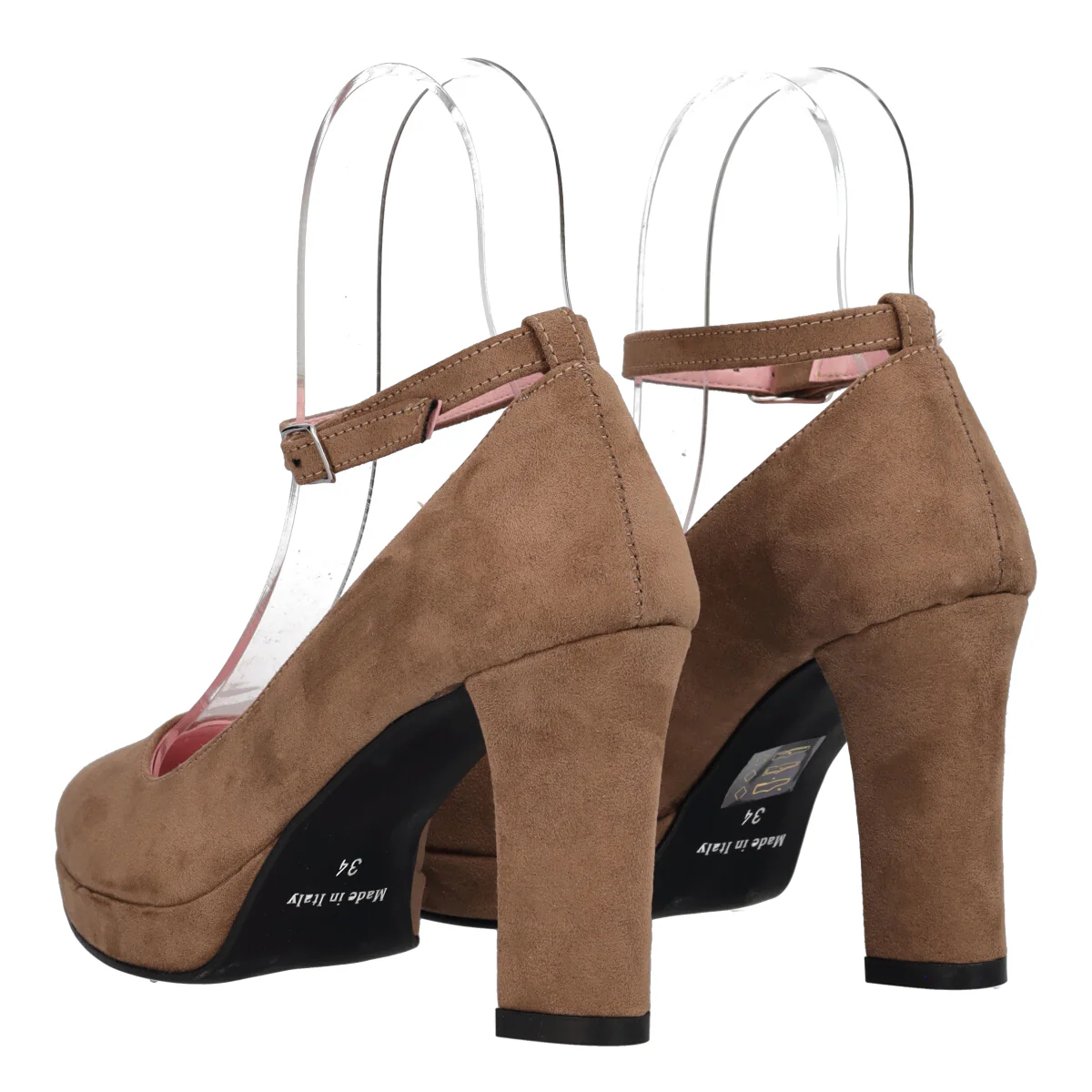 Décolleté Donna Beige Scuro - Image 4