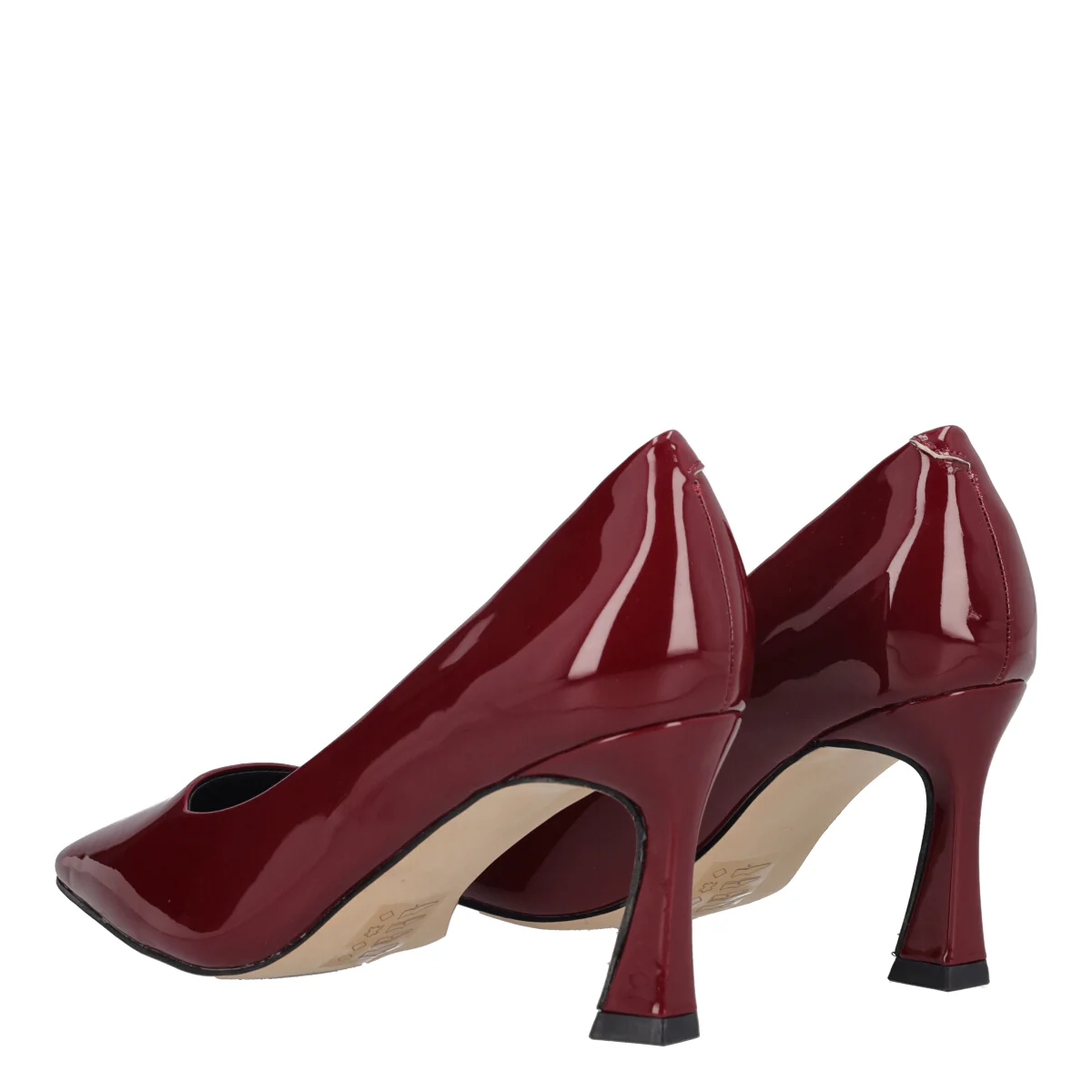 Décolleté Donna Bordeaux Vernice - Image 4
