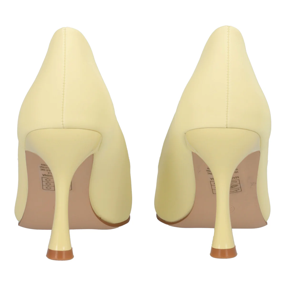 Decolletè Donna Giallo Pastello Opache tacco 9 cm - Image 5