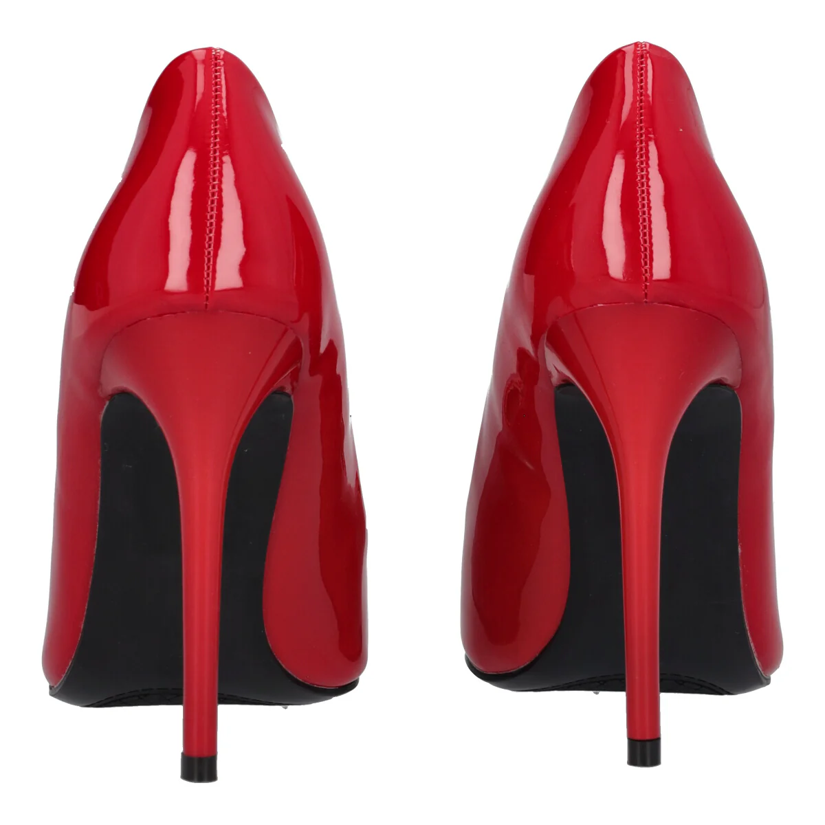 Décolleté Donna Rosse Lucide Tacco a Spillo 11 cm - Image 5