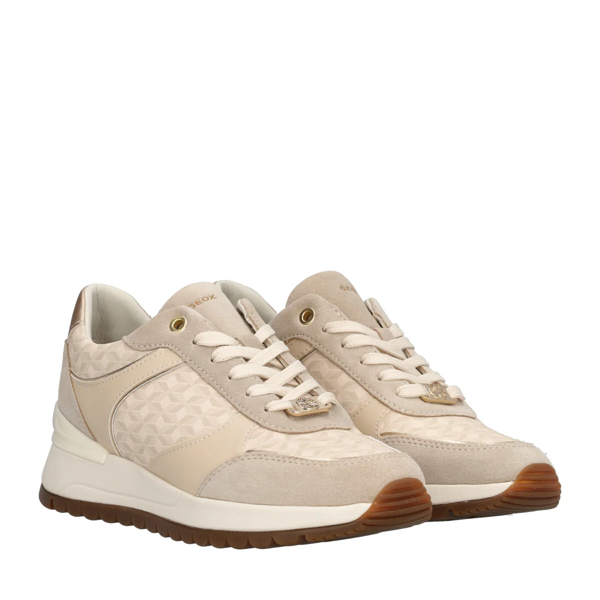 DESYA Sneakers Donna Beige - Image 3
