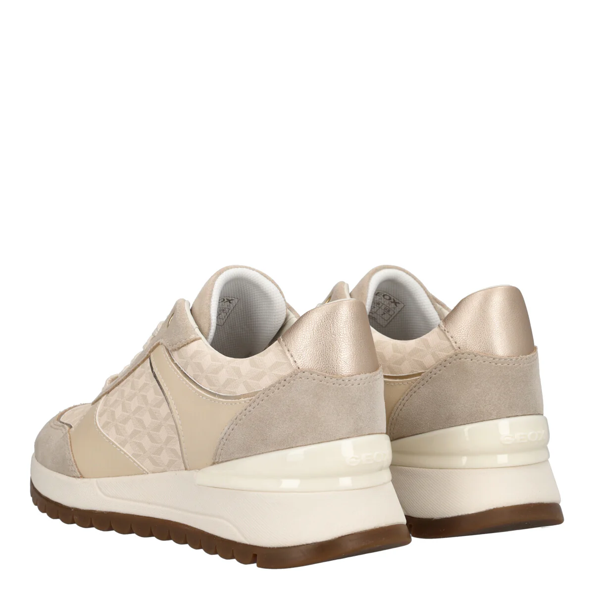 DESYA Sneakers Donna Beige - Image 4