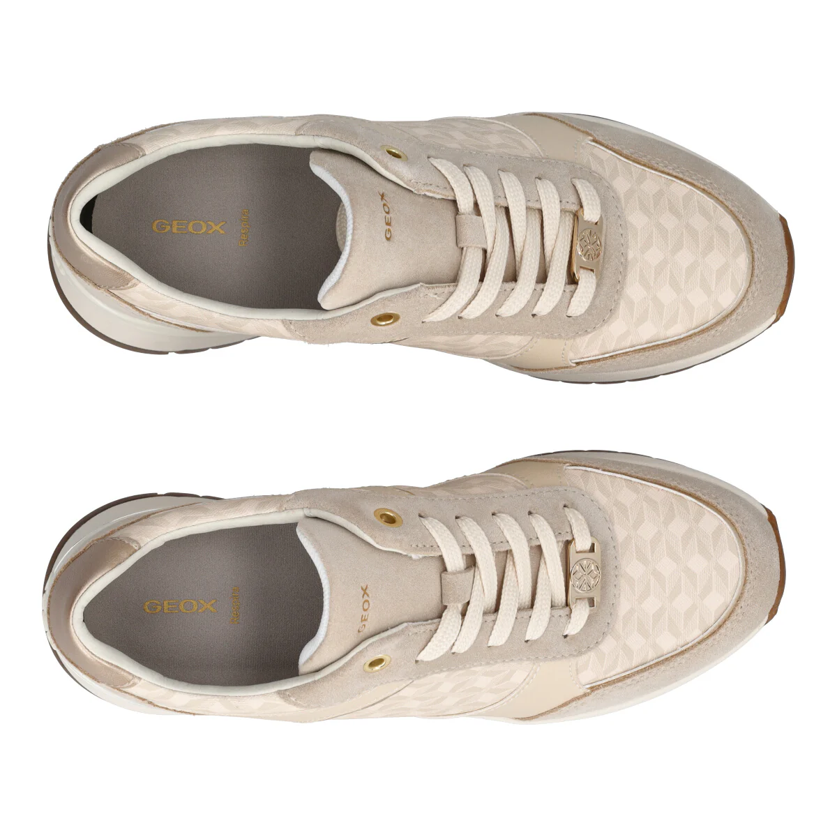 DESYA Sneakers Donna Beige - Image 5