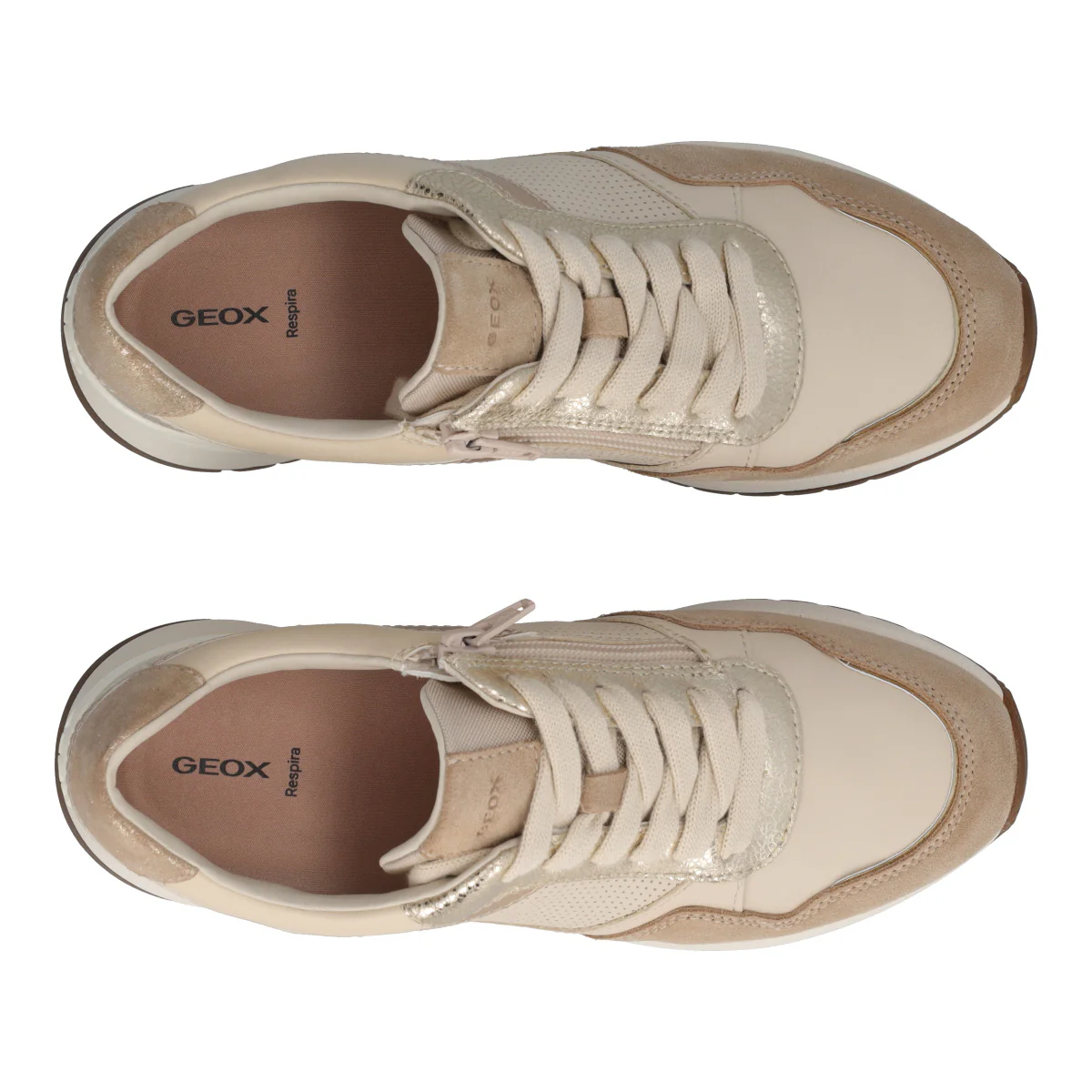 DESYA Sneakers Donna Beige - Image 5