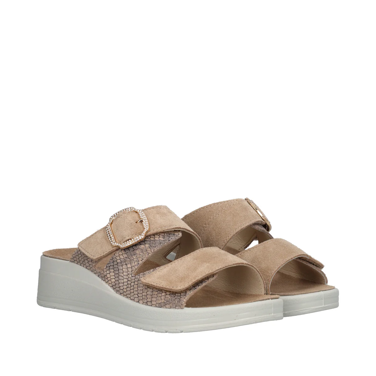 DIDA Ciabatta Donna Beige - Image 3