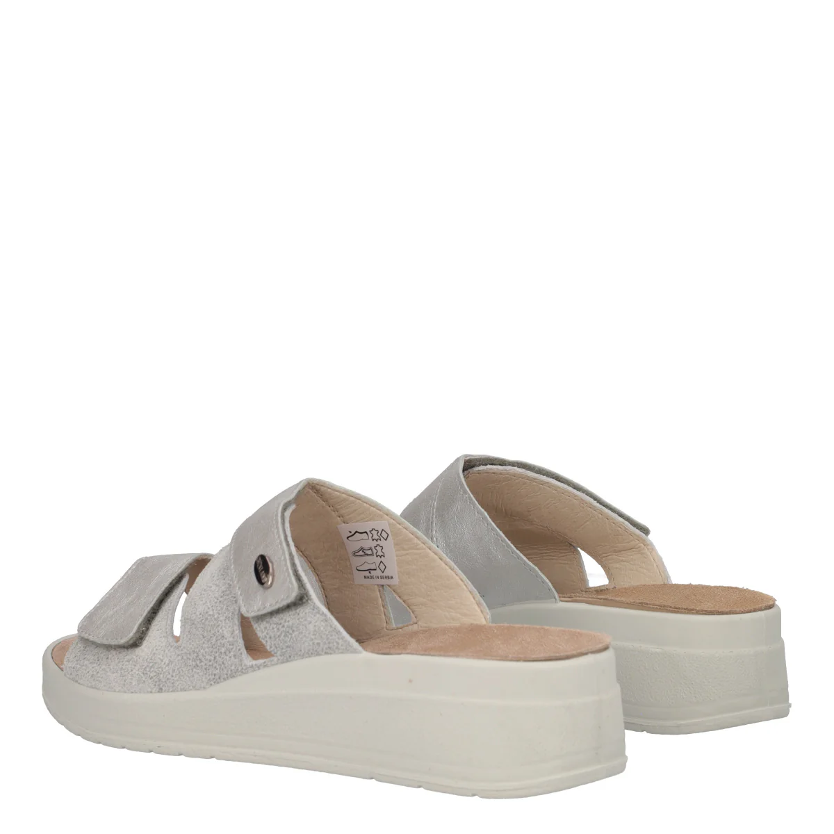 DIDA Ciabatte Comfort Donna Argento - Image 4