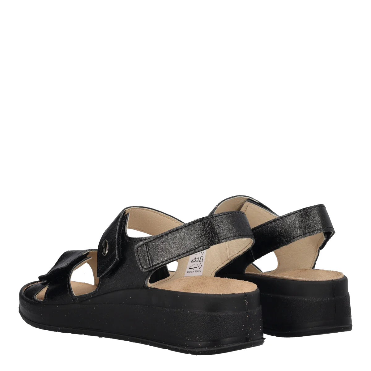 DIDA Sandali Donna Neri Comfort - Image 4