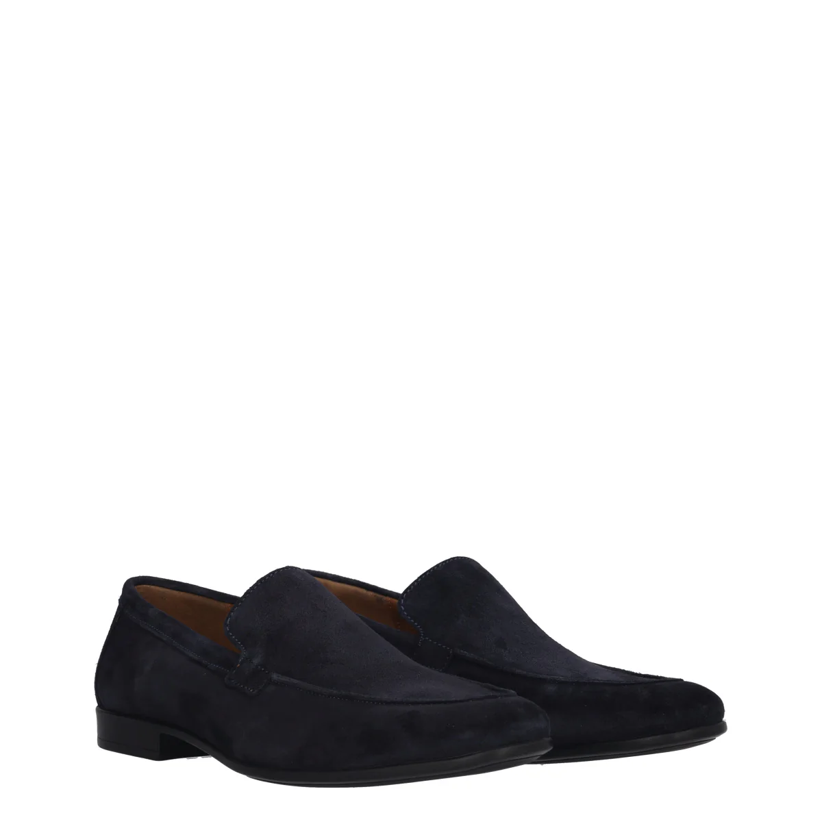 EDDY Mocassini Uomo Blu in pelle - Image 3