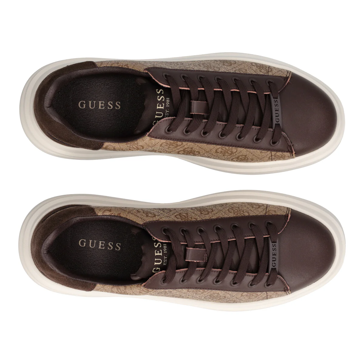ELBA Sneakers Uomo Beige e Marroni - Image 5
