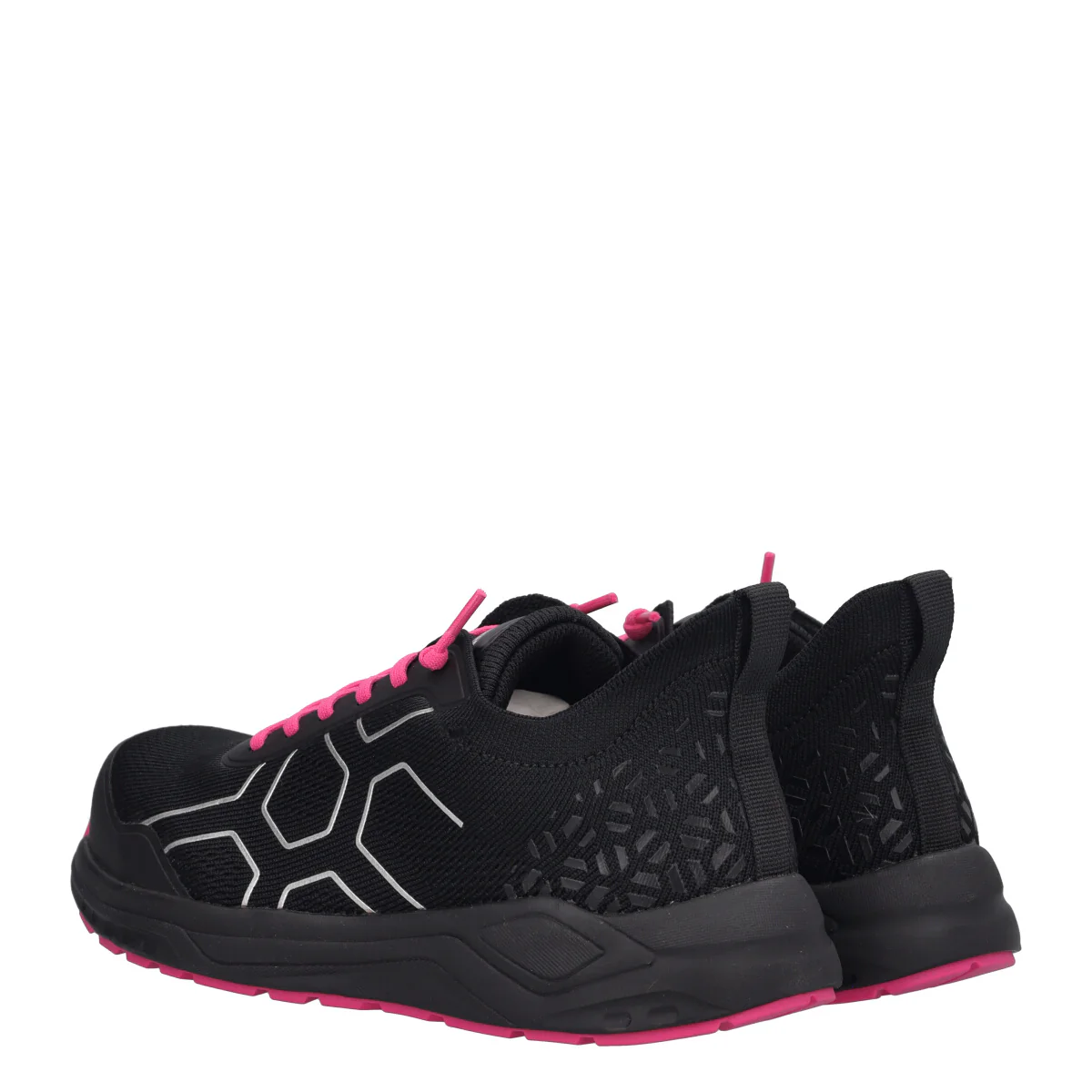 ELETTRA S1PS FO SR HRO Antinfortunistiche Donna Nere e Fuxia - Image 4